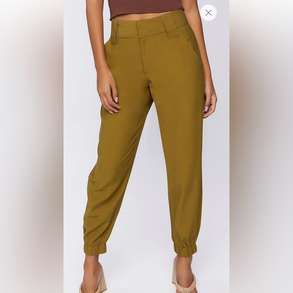 Forever 21 Mid-Rise Ankle Pants/Joggers